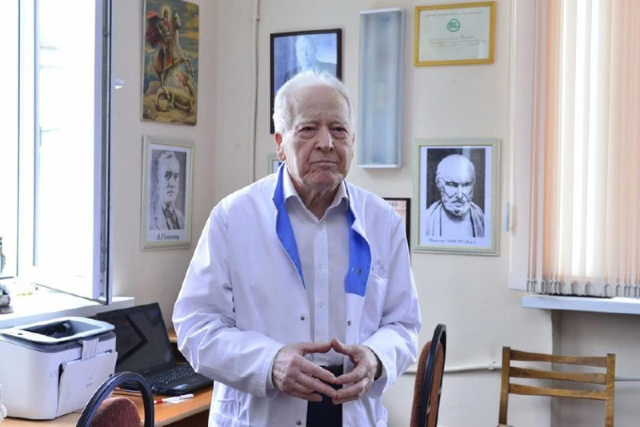 Academicianul Gheorghe Paladi la venerabila vârstă de 95 de ani